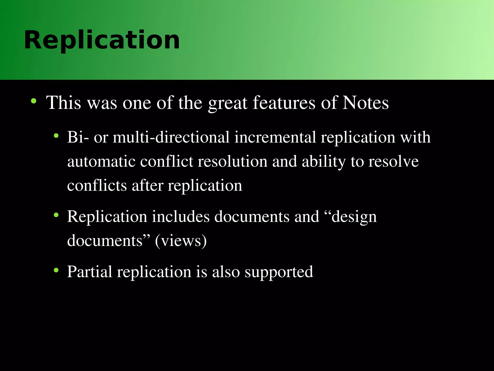CouchDB is sacrilege... mmm, delicious sacrilege