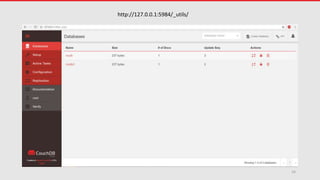 16
http://127.0.0.1:5984/_utils/
 