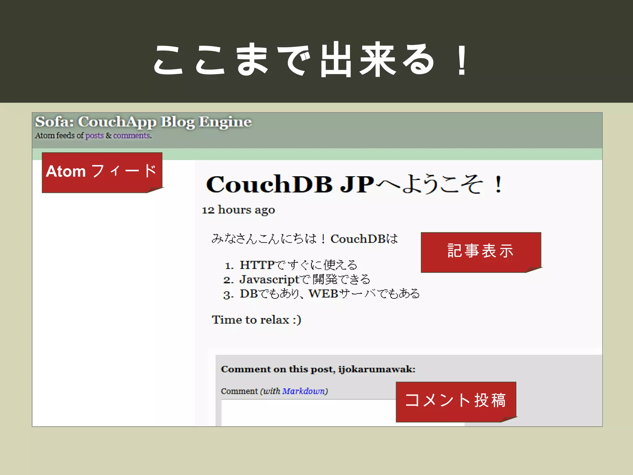 CouchDB JP Developers Dummit LT