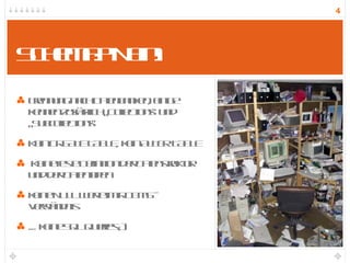 Schema? Nein! Trennung nach Datenbanken, einige kennen zusätzlich „Collections“ und „Subcollections“ Kein CREATE TABLE, kein ALTER TABLE Keine feste Definition der Datenstruktur und der Datentypen keine NULL Werte im RDBMS - Verständnis ... keine SQL Queries ;) 