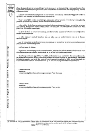 BijlagenbijhetBelgischStaatsblad-20/06/2018-AnnexesduMoniteurbelge
 