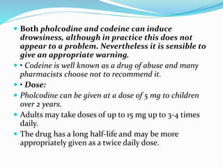 Cough, diagnosis and its treatment | PPTX