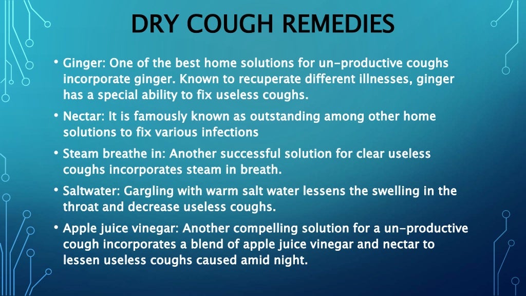 Cough syrup for dry cough are effective and give relief