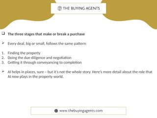Could AI replace a buying agent? - The Buying Agents | PPTX