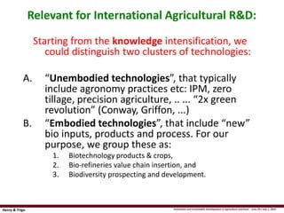 Could ciat  be(come)  the latin-american convening centre on the knowledge based bio-economy?