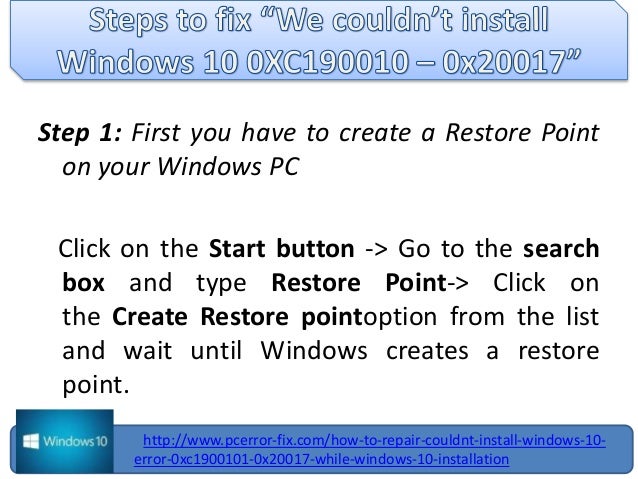 couldn t install windows 10 error 0 xc1900101 0x20017 couldn t install windows 10 error 0 xc1900101 0x20017