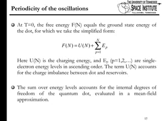 Coulomb Blockade Oscillations | PPT