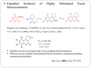 Coumarin ; Synthesis and Medicinal properties | PPT