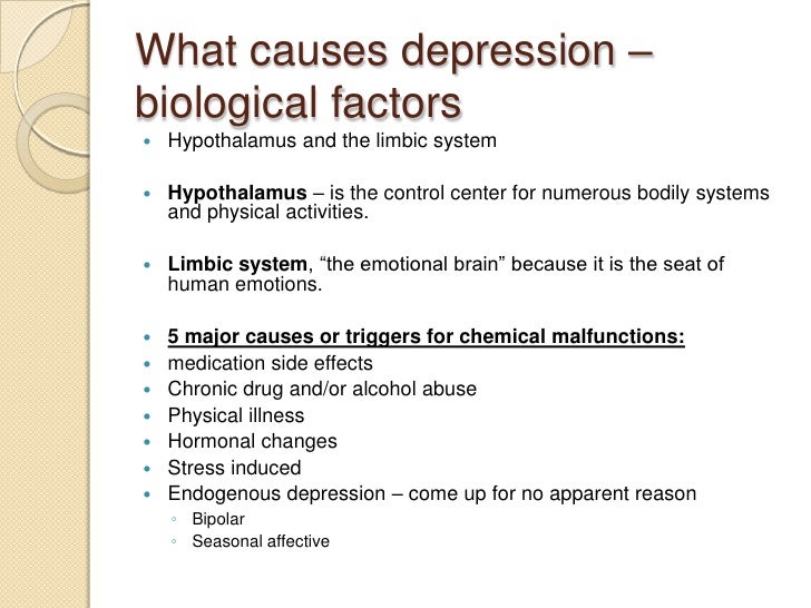 Biological Causes of Depression