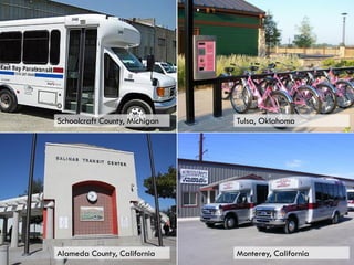 Schoolcraft County, Michigan
Monterey, California
Tulsa, Oklahoma
Alameda County, California
 