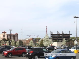 Intense development interest
 