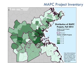 MAPC Project Inventory
 