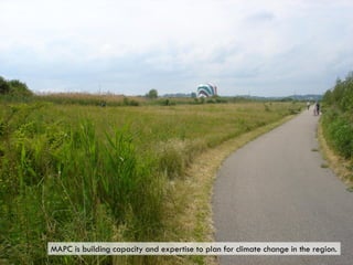 MAPC is building capacity and expertise to plan for climate change in the region.
 