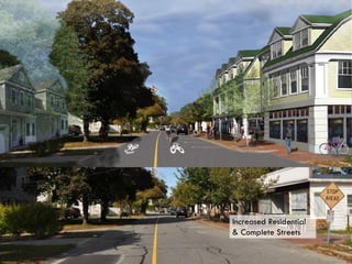Increased Residential
& Complete Streets
 