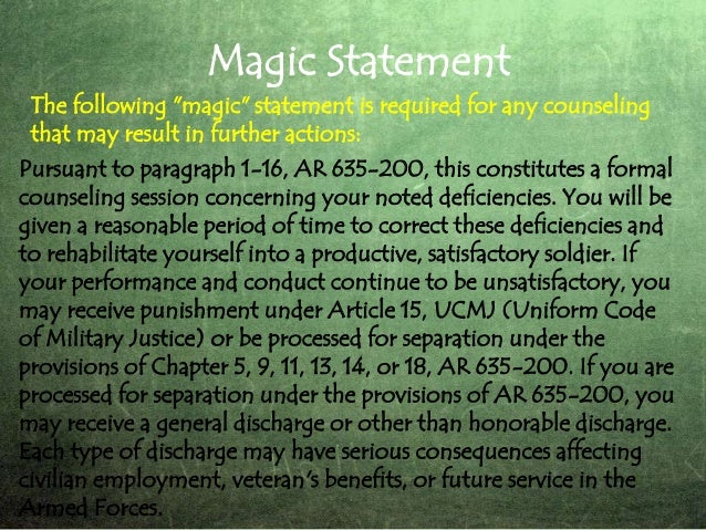 counseling da form 4856 improper uniform
