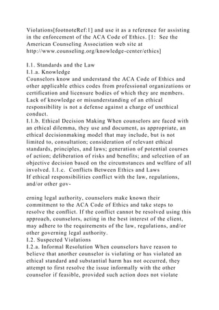 Aca Code 1f counseling.org2014ACACode of EthicsAs approved.docx