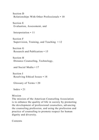 Aca Code 1f counseling.org 2014ACA Code of EthicsAs approved b.docx