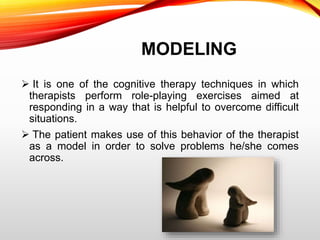 Modeling Therapy Example Counseling psychology-ppt | PPTX