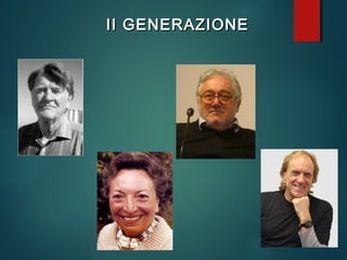 II GENERAZIONEII GENERAZIONE
 