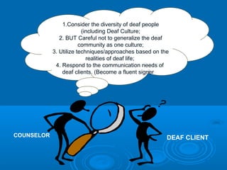 Counseling the deaf (convention) | PDF