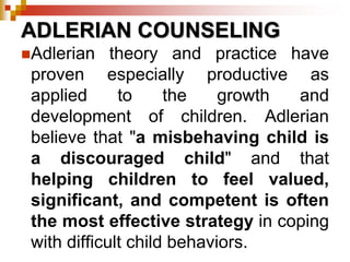 Counseling Theories | PPTX