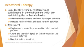 Counseling theories-Addiction Counselor Exam Review | PPTX