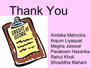 Ambika Mehrotra Anjum Liyaquat Megha Jaiswal Parakram Hazarika Rahul Kholi Shraddha Mahani Thank You 