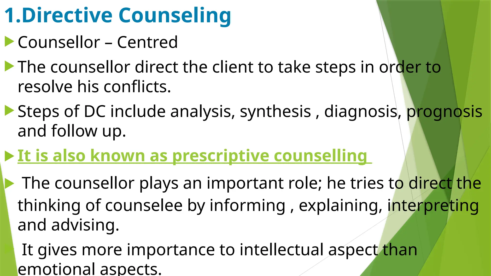 COUNSELLING POWER POINT PRESENTATION FOR NURSES | PPTX