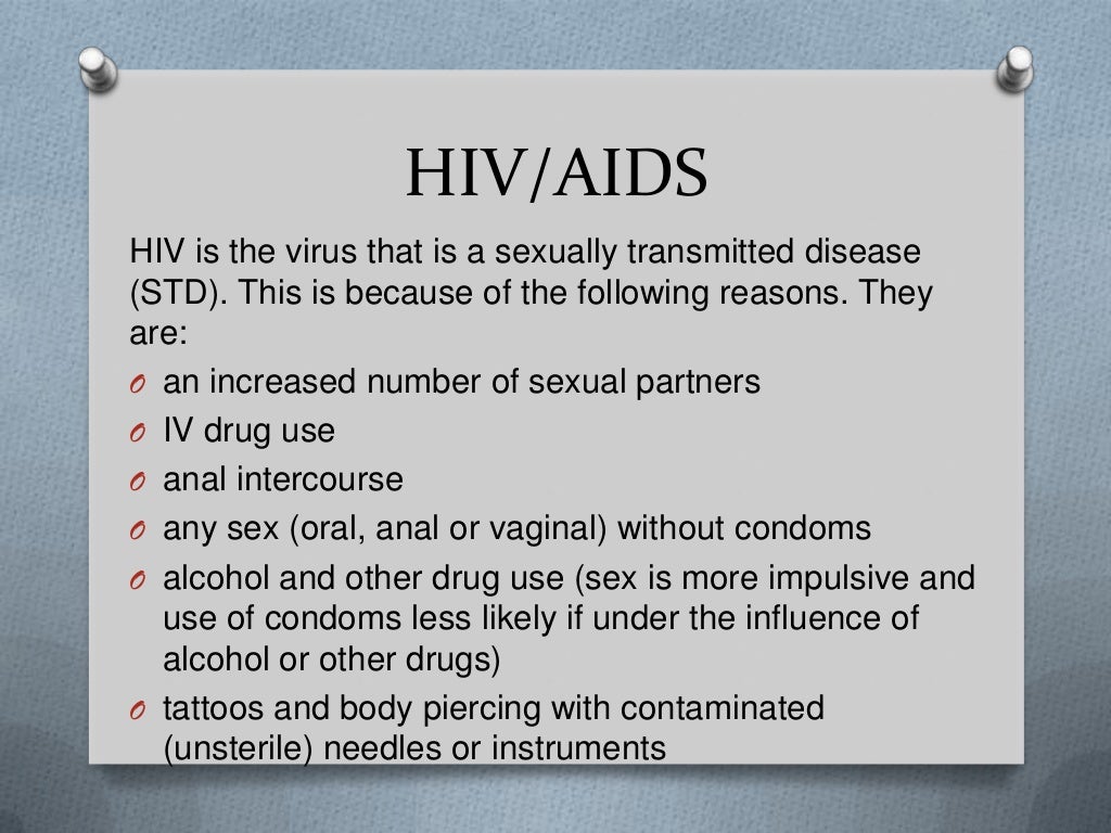 Counselling in hiv