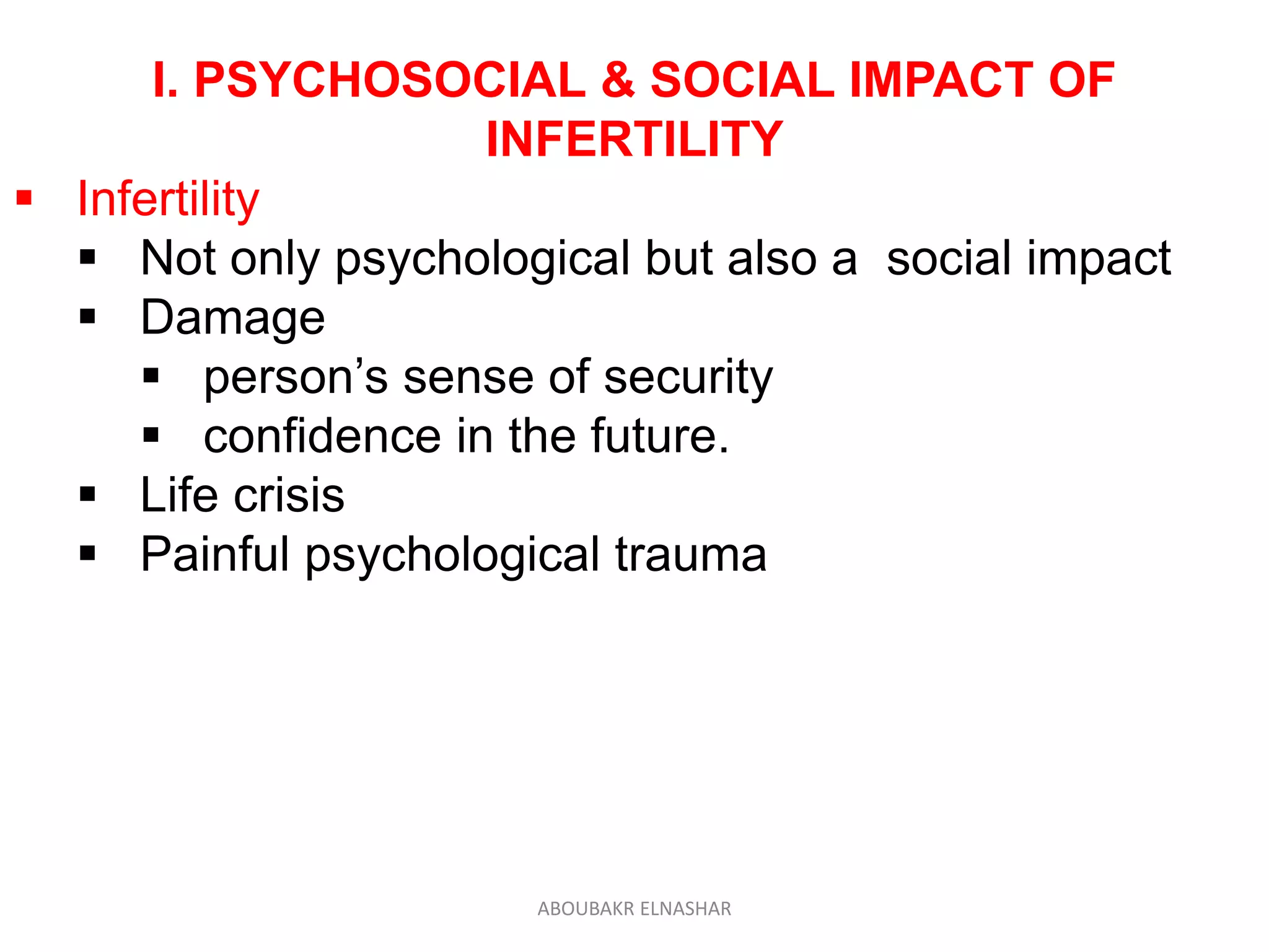 Counselling in infertility | PDF
