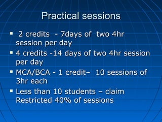 Practical Session Slide Counselling & practical | PPT