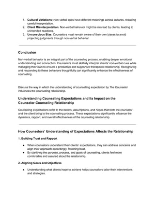 Counselling Psychology related all topic pdf | PDF