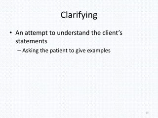 Counselling skills | PPSX