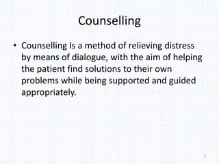Counselling skills | PPSX