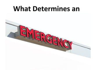 What Determines an
 