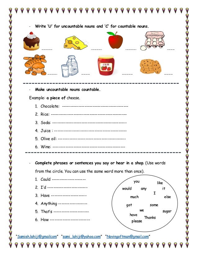 Countable And Uncountable Unit 26 Ows