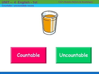 Countable nouns 1st | PPT