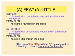 Countables - Uncountables some any much many.pptx