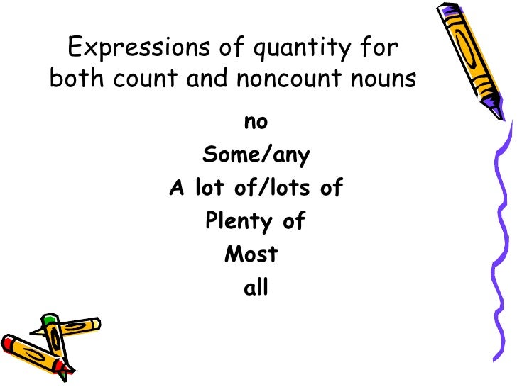 Count And Noncount nouns