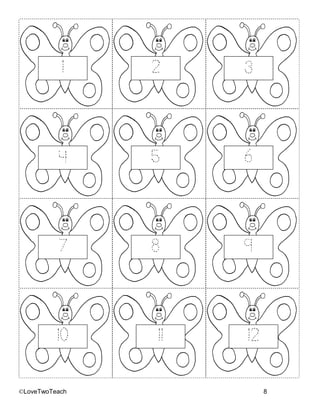 ©LoveTwoTeach 8
1
6
7 8 9
10 11 12
3
2
5
4
 