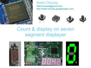 Count display VHDL tutorial