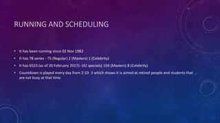 Countdown Masters Countdown | PPTX