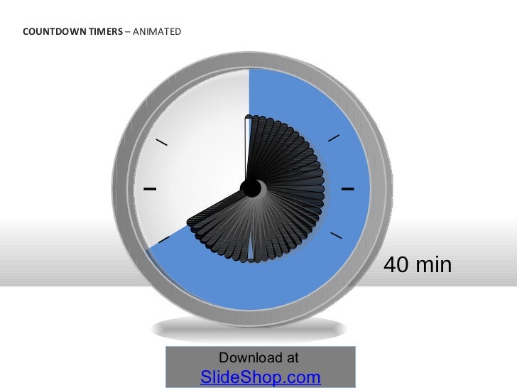 timer for 40 mins