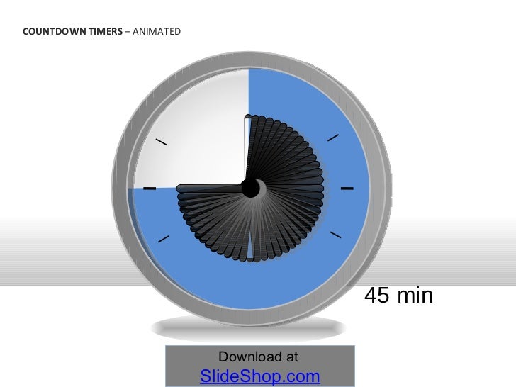 countdown timers animated