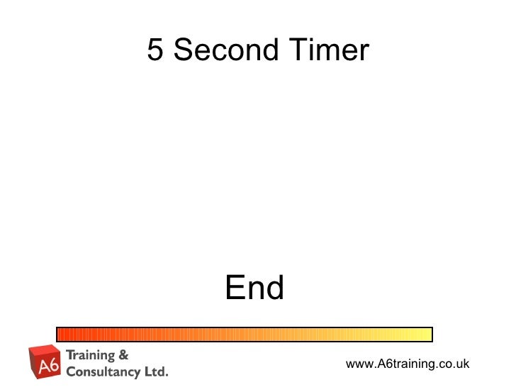 countdown timers for power point