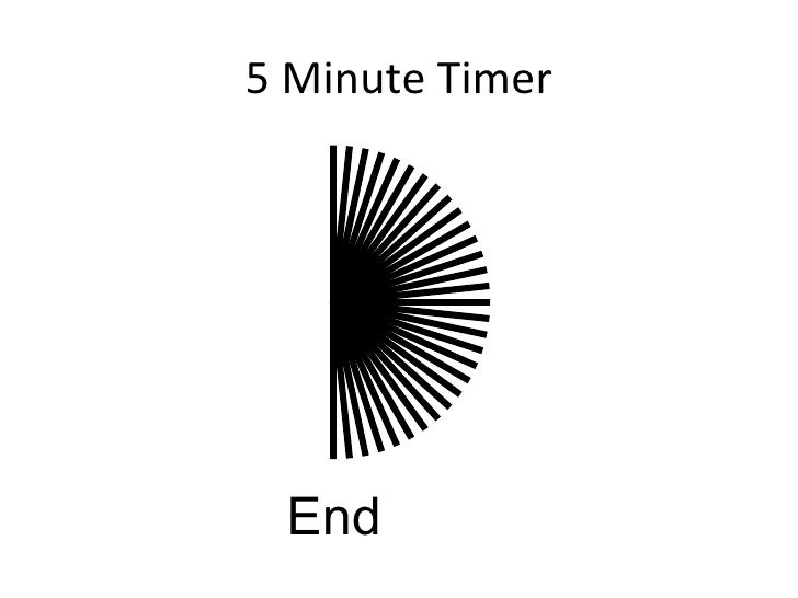 5 minute tiemr