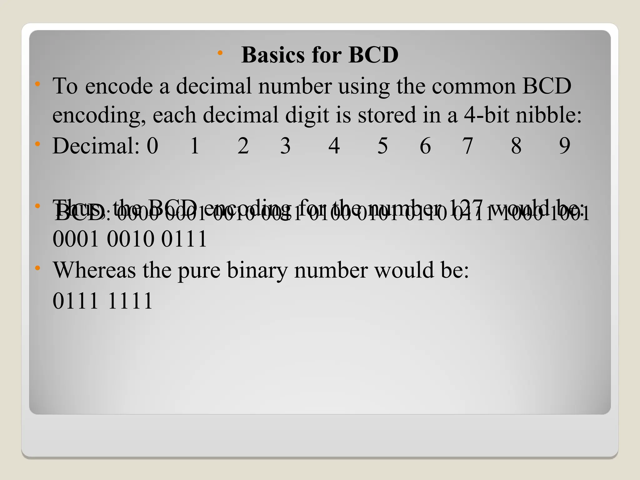 counter of bcd and ripple type ring counter | PPT