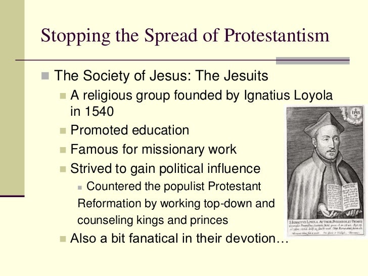 Counter reformation
