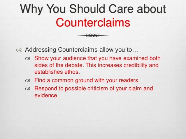 Counterclaims