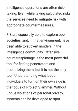 Counterintelligence wikipedia | PDF